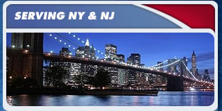 We serve the Northern New Jersey and Metropolitan New York area.