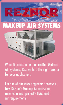 Reznor Makeup Air Applications